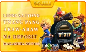 free P100 on first deposit-play now at 5gjili!